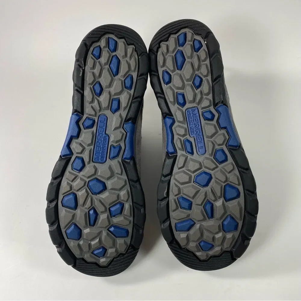 Merrell Capra Mid Boys Waterproof Boots. Color Blue/Grey. SZ 7 Youth SZ 9 Womens - Picture 9 of 11